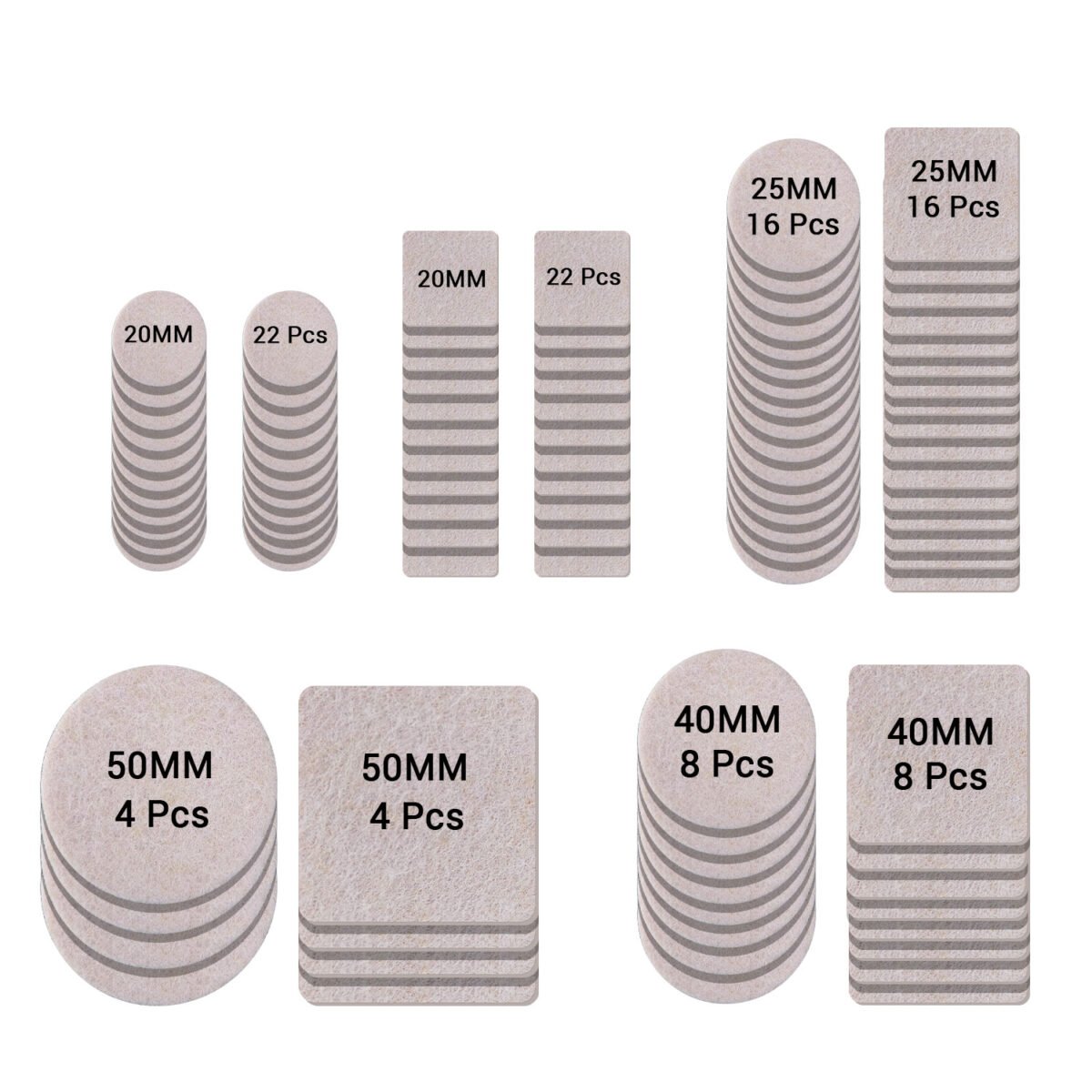 Volo Self Adhesive Furniture Pads - Image 5