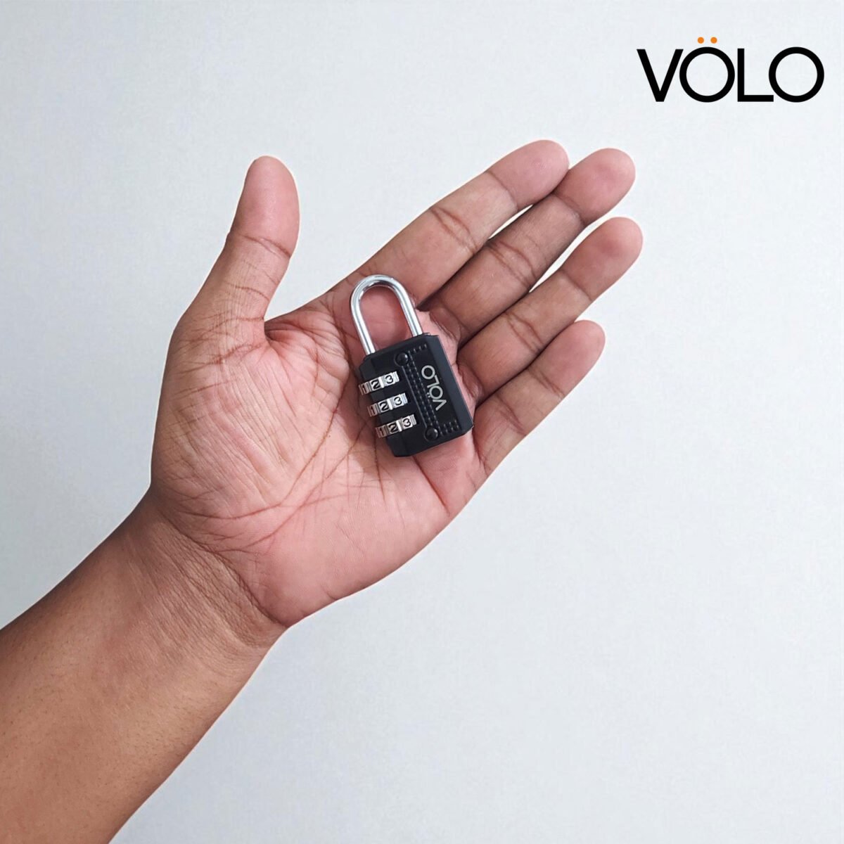 Resettable Security Lock – 3-Digit Combination Padlock (53MM, Black, Pack of 2) - Image 9