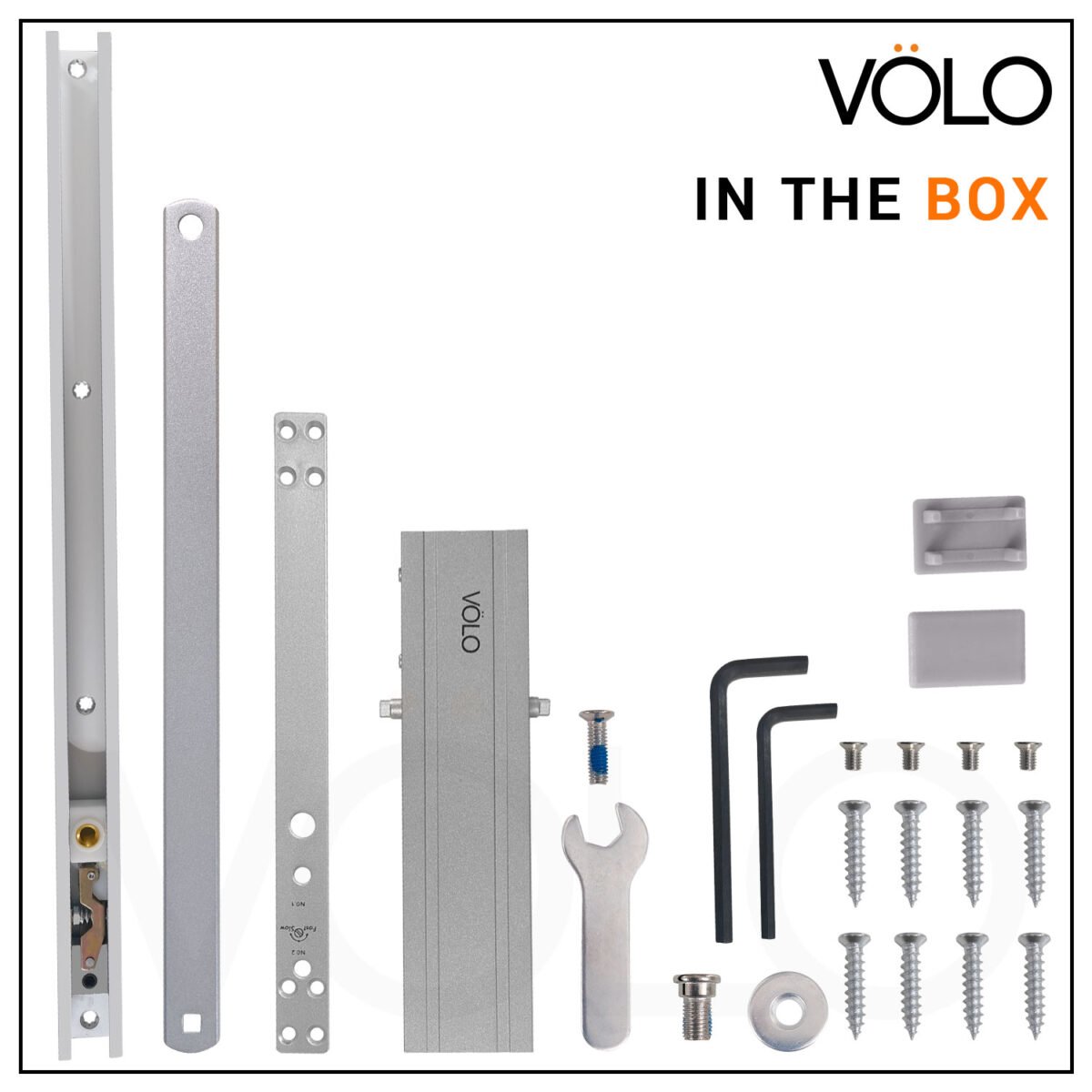 Volo Automatic Hydraulic Concealed Door Closer – 23MM - Image 8
