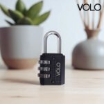 Resettable Security Lock – 3-Digit Combination Padlock (53MM, Black, Pack of 2) - Image 6