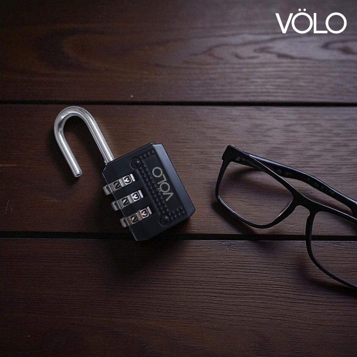 Resettable Security Lock – 3-Digit Combination Padlock (53MM, Black, Pack of 2) - Image 5