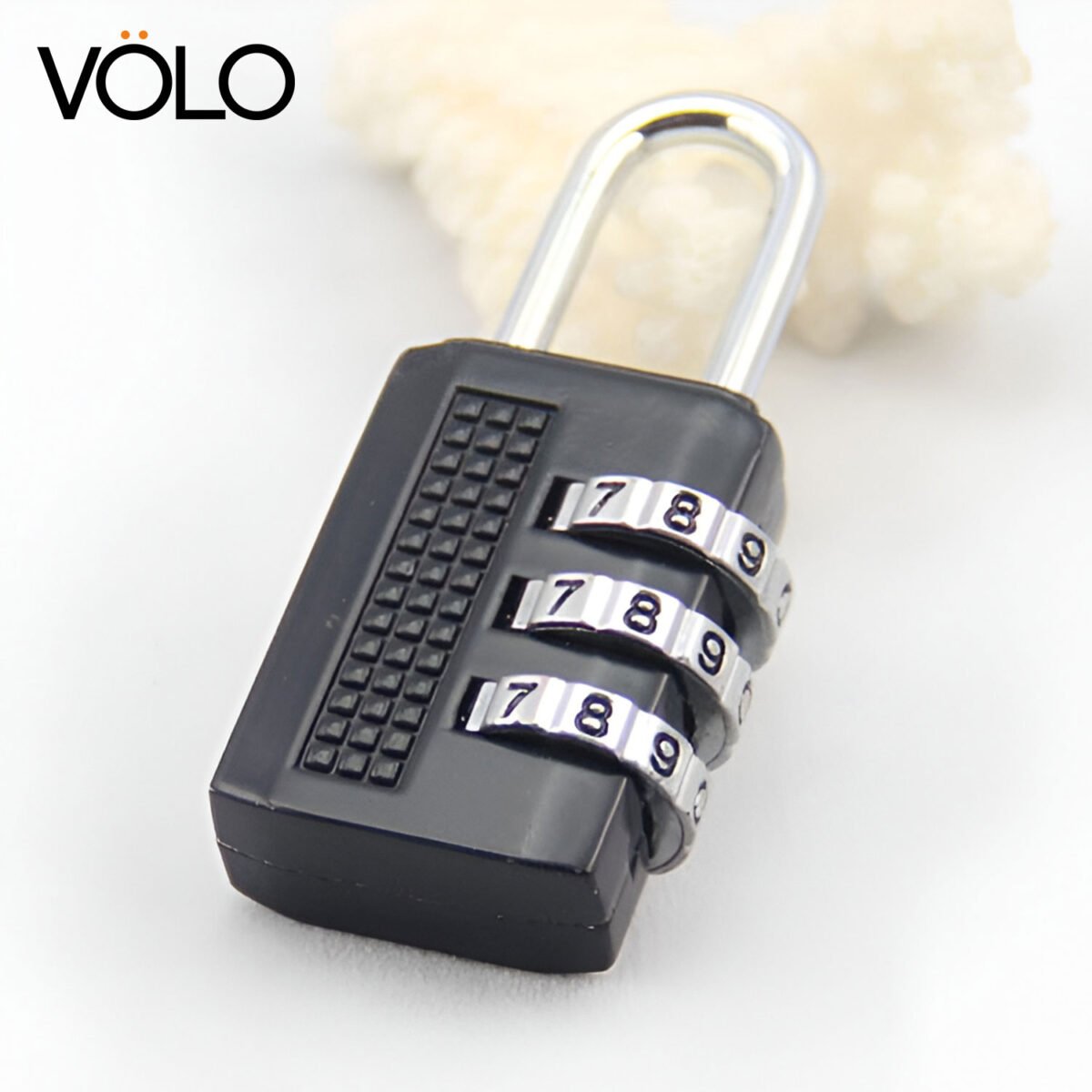 Resettable Security Lock – 3-Digit Combination Padlock (53MM, Black, Pack of 2) - Image 10